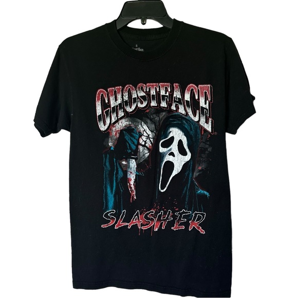 Scream Ghostface Slasher Horror Film Graphic Tee Short Sleeve Small Halloween - Picture 1 of 7